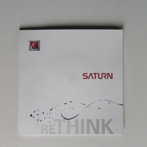 Saturn Press Brochure incl. CD covering (Vauxhall) Astra, Aura, Sky, Flextreme - Photo 1/16