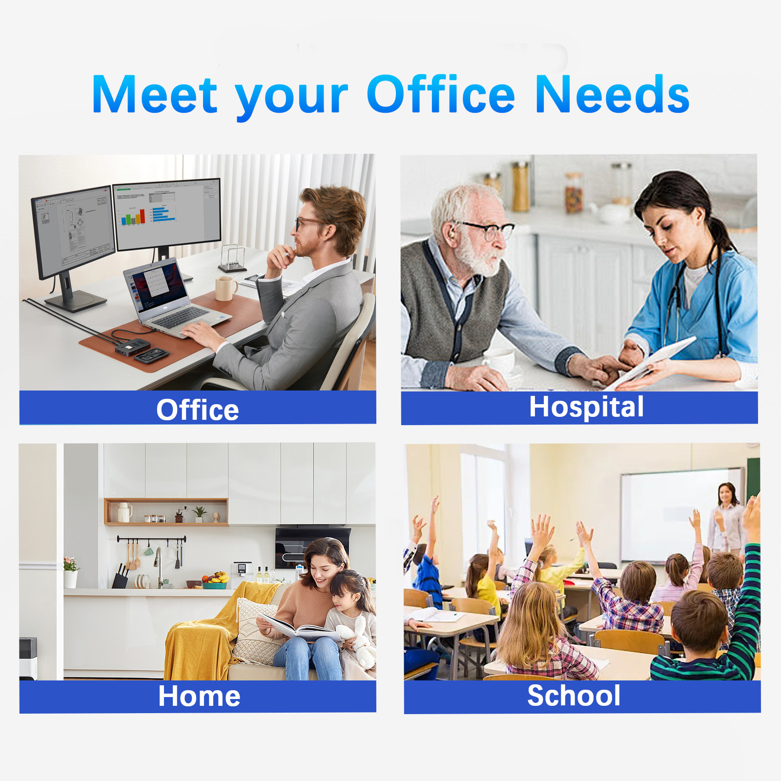 4 Pack 218A(W2180A)High Yield Toner With Chip for HP LaserJet Pro MFP 3301fdw