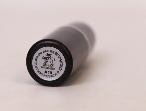 Mac Satin Creamy Lipstick cockney lustre 0.1 oz - Picture 3 of 3