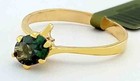 GENUINE 1.06 Cts TSAVORITE SOLITAIRE RING 10K GOLD - Free Certificate Appraisal — photo 4