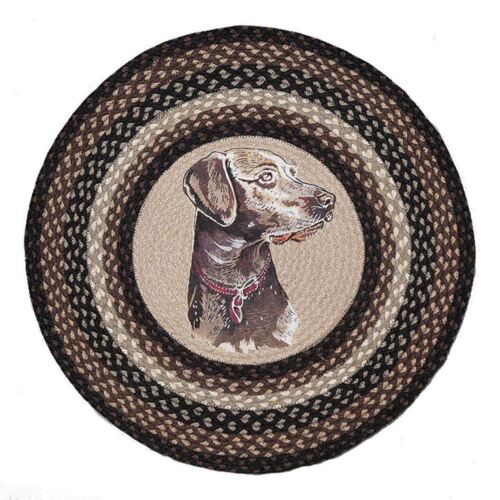 Dakota Round Patch Jute Dog Rug 27 Rp, Are Jute Rugs Durable With Pets