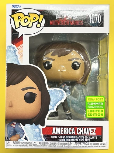 Funko Pop! Marvel #1070 América Chávez - Convención de Verano 2022 Edición Limitada