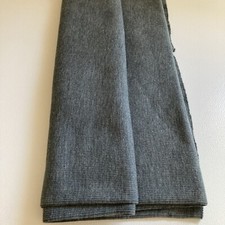 Gray Narrow Rib Knit Fabric, measures 40" across width and 54"-55" Long