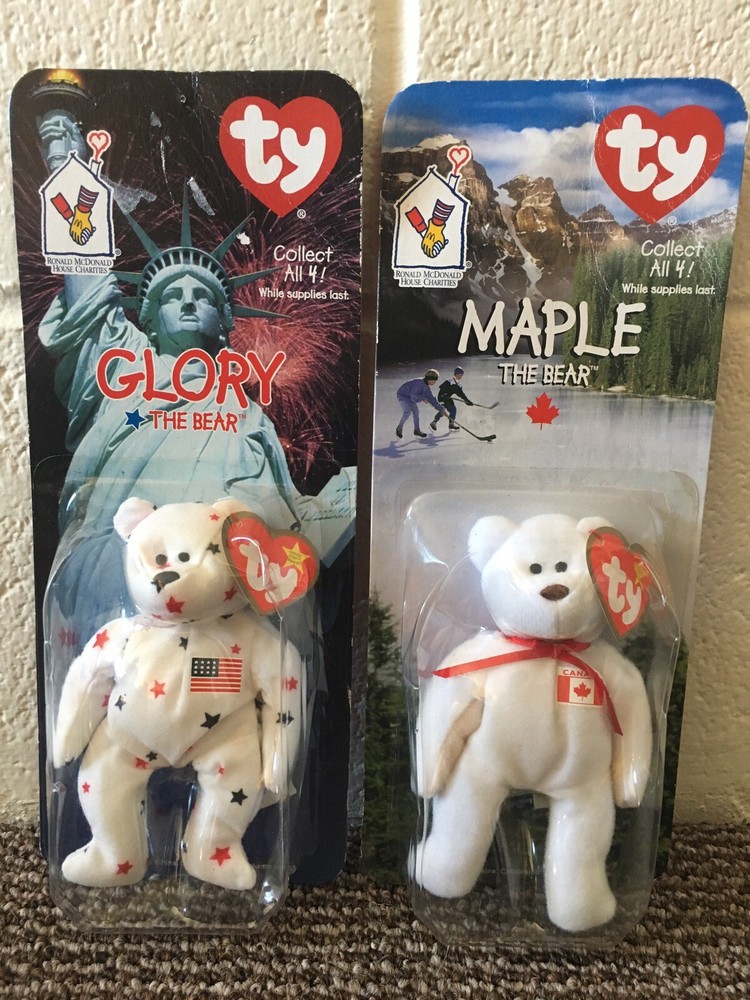 ronald mcdonald glory the bear