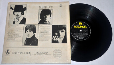 Philippine Pressing THE BEATLES Help! LP Parlophone - PCS 3071