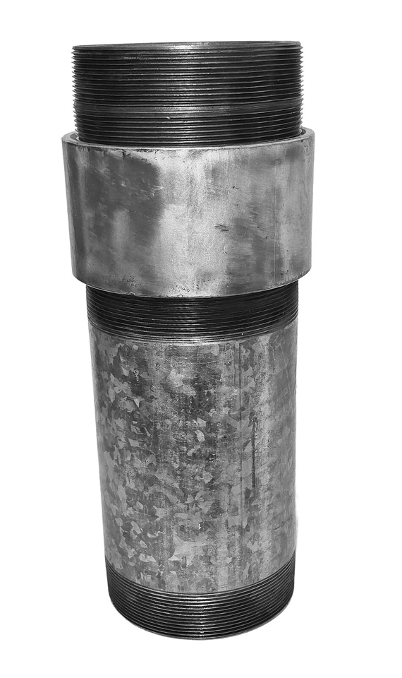 LOTE DE 3 BOQUILLAS Y ACOPLAMIENTO NPT CADA 6" Foto 2 de 2