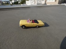 AURORA Thunderjet 500 TJET YELLOW CONVERTIBLE FORD GALAXIE HO SLOT CAR RARE