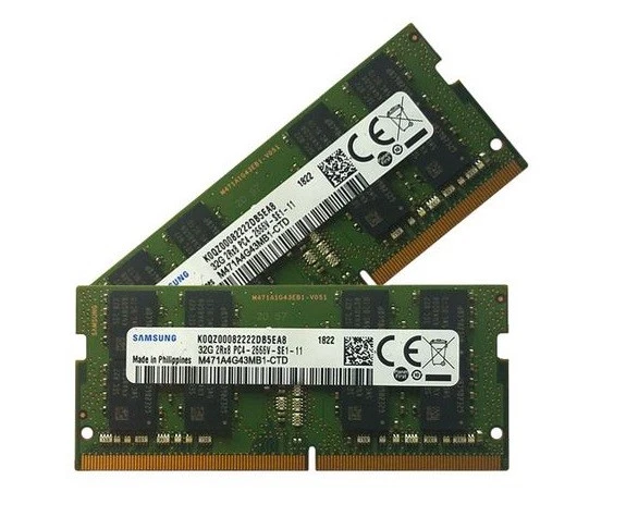 2x 32GB Samsung 64GB DDR4 2666 Mhz RAM SO DIMM DDR4 PC4-2666V-S Notebook iMac