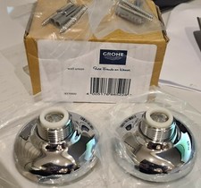 GROHE 18370000 Wall Mounted Brackets FOR EXPOSED SHOWER MIXERS 