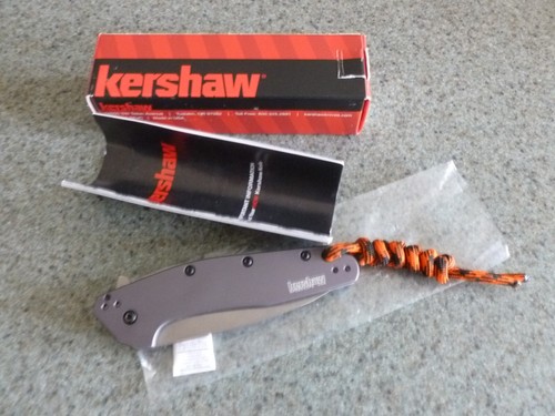 Kershaw Dividend Gray 1812GRY Assisted Knife (Made in The USA, New In Box) - Picture 4 of 11