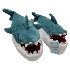 Cat Jack Shark Slippers Small 13/1 Kids Fun
