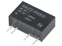 RKZ3-0505S Wandler: Dc/Dc 3W Ueing: 4,5-5,5V Uausg: 5VDC Iausg: 600Ma SIP7 Recom