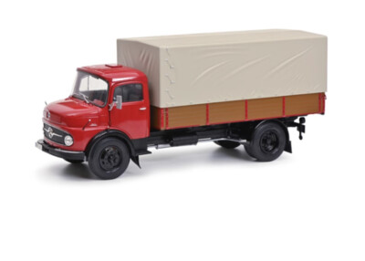 for Schuco for Mercedes for Benz L911 1952 Red 1/18 Truck Pre