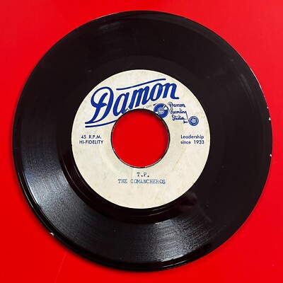 SURF ROCKABILLY ACETATE · THE COMANCHEROS  & JIM DALE  ·  T.P. / V.W. · 1964