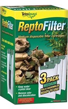 Tetrafauna ReptoFilter Disposable Filter Cartridges 3 Pack