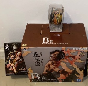 One Piece Anime Rare Action Figure Lot Portgas D Ace Luffy Law Bandai Banpresto Ebay