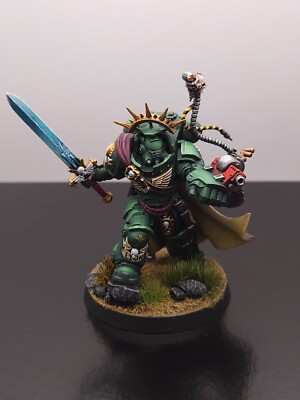Warhammer40k Dark Angels Captain in Gravis Armour