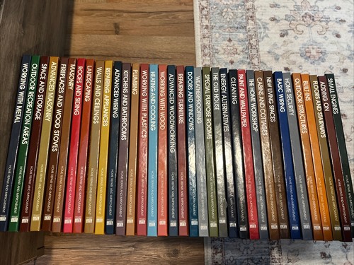 TIME LIFE SERIES-Home Repair and Improvement COMPLETE 35 BOOK SET (1970) VINTAGE
