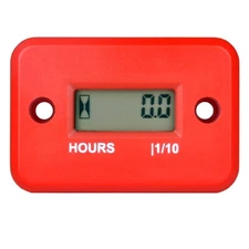 Yooreal LCD Digital Hour Meter for lawn mower Pressure washer Waterproof  IP68