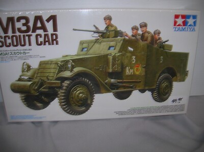 Tamiya 35363 - 1:35 US M3A1 Scout Car/Voiture de poussée, modélisme Tamiya 35363 - 1:35 US M3A1 Scout Car/Voiture de poussée, modélisme