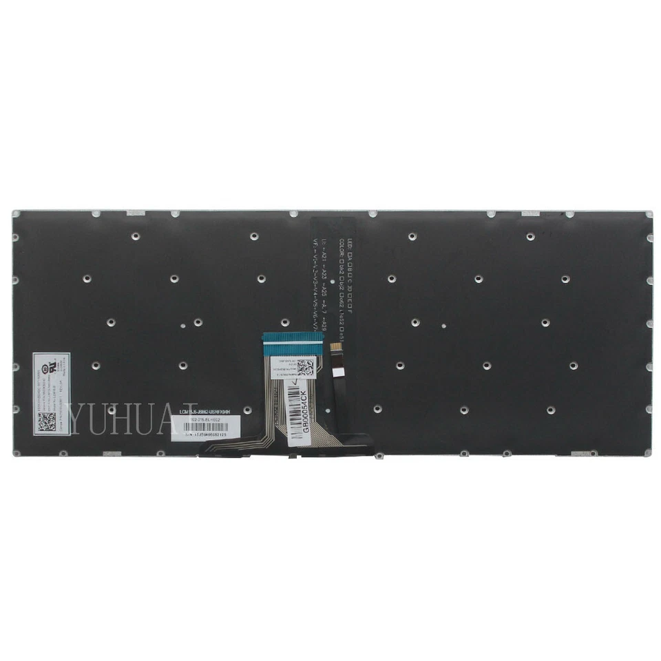 Para Lenovo Flex 4-14 Flex 4-1470 Flex 4-1480 14" Teclado Español Latino Retroiluminado Foto 4 de 4