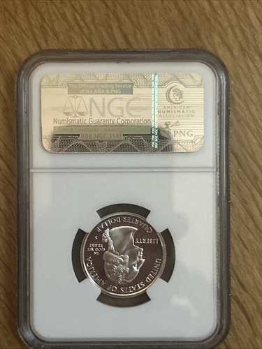 2004-S Iowa State SILVER Proof Quarter, NGC PF-69 UC -- GREAT SILVER COIN