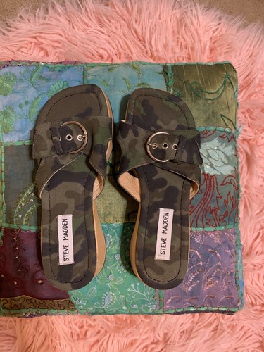 steve madden camo platform