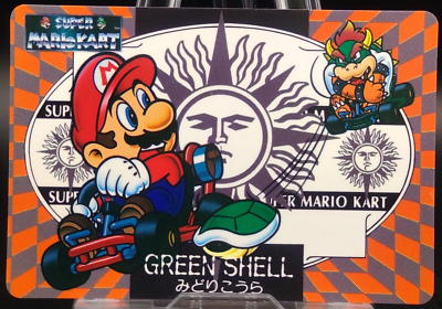 Bowser Mario Super Mario Kurt Bros Vintage Card Banpresto 1993