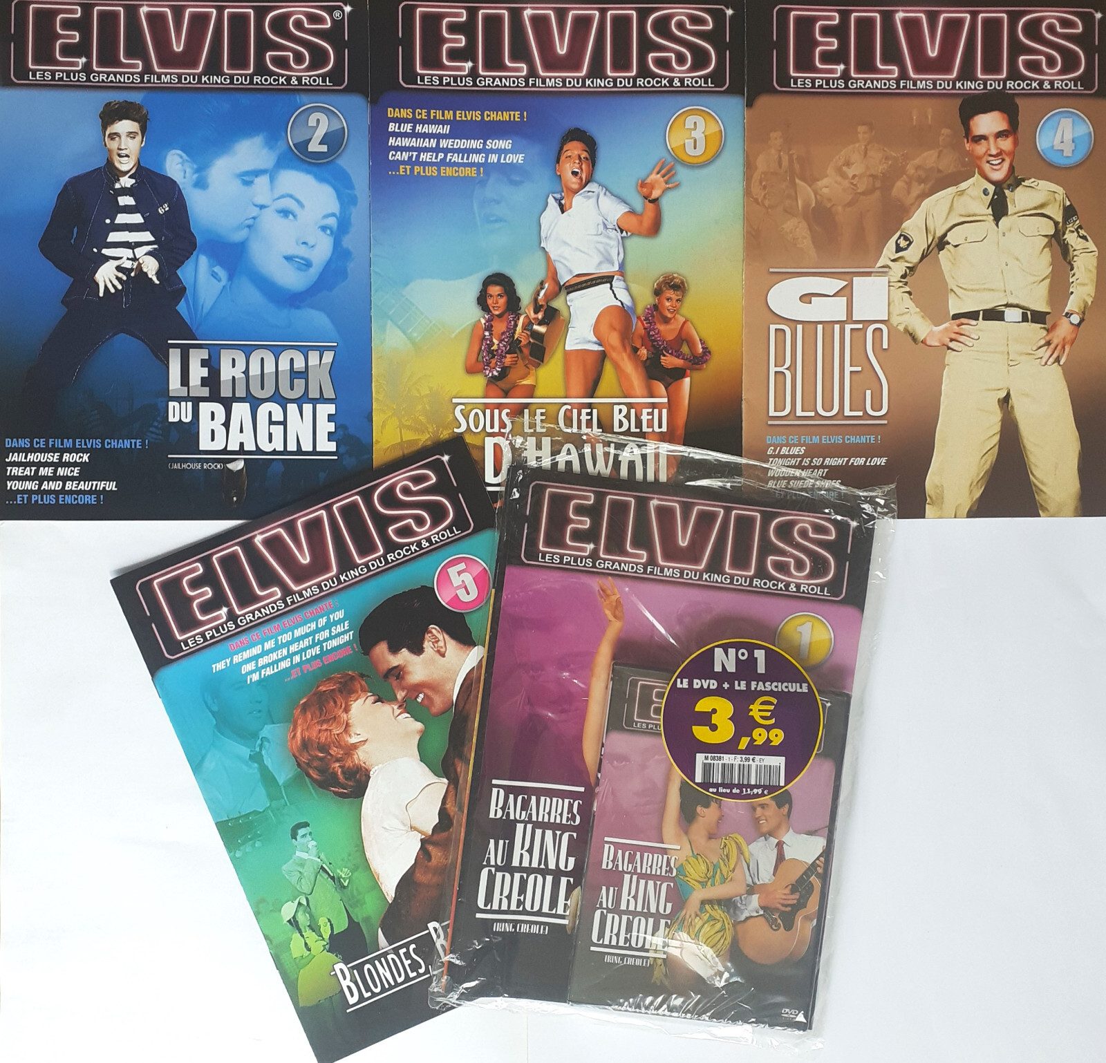 DVD ELVIS PRESLEY- A PLEIN TUBE ( SPEEDWAY ) -ZONE 2 - Image 6