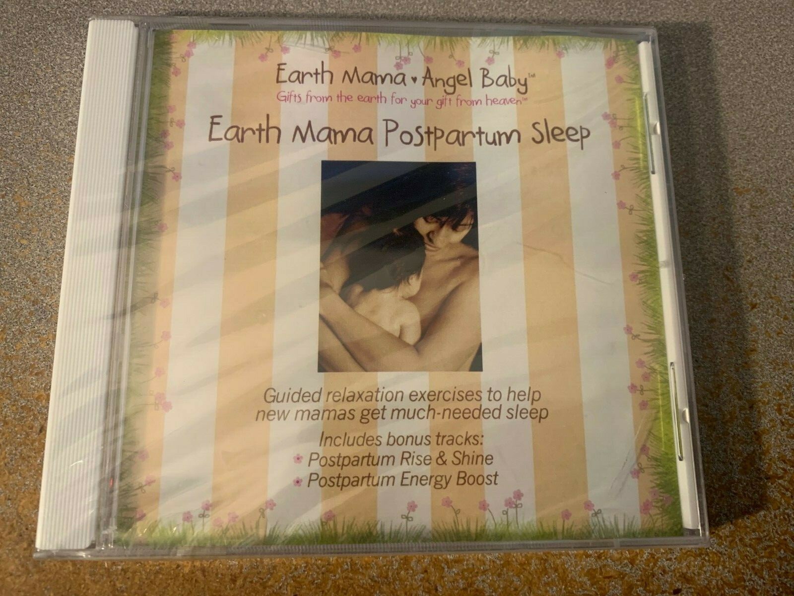Earth Mama Angel Baby Postpartum Sleep CD New Sealed Cracked