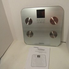 HoMedics Health Station SC-531 Glass Body Fat Scale w/Body Water BMI Estimation