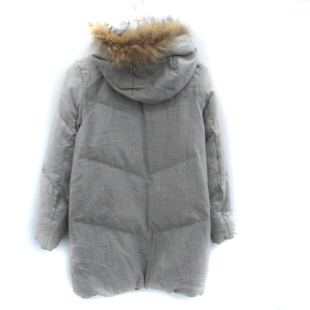 Rotomon LAUTREAMONT Down Coat Long Length 2 Way Fur 38 M