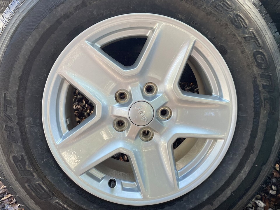 17" Jeep Grand Cherokee OEM wheels rims 9135 / Bridgestone Dueler H/T