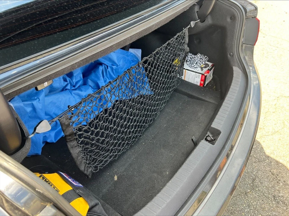 Red de carga de malla estilo sobre vertical para maletero trasero para Acura TLX 2015-2025 nueva Foto 4 de 4