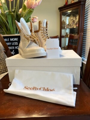 See by Chloé Florrie Lace-Up Rain Boots