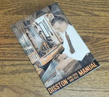 ORIGINAL 1939 DISSTON SAW, TOOL & FILE MANUAL-INSTRUCTIONS-DIRECTIONS
