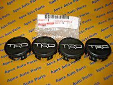 Toyota Rav4 Trd Off Road Wheel Center Caps Genuine Oem Toyota Flat Black 4