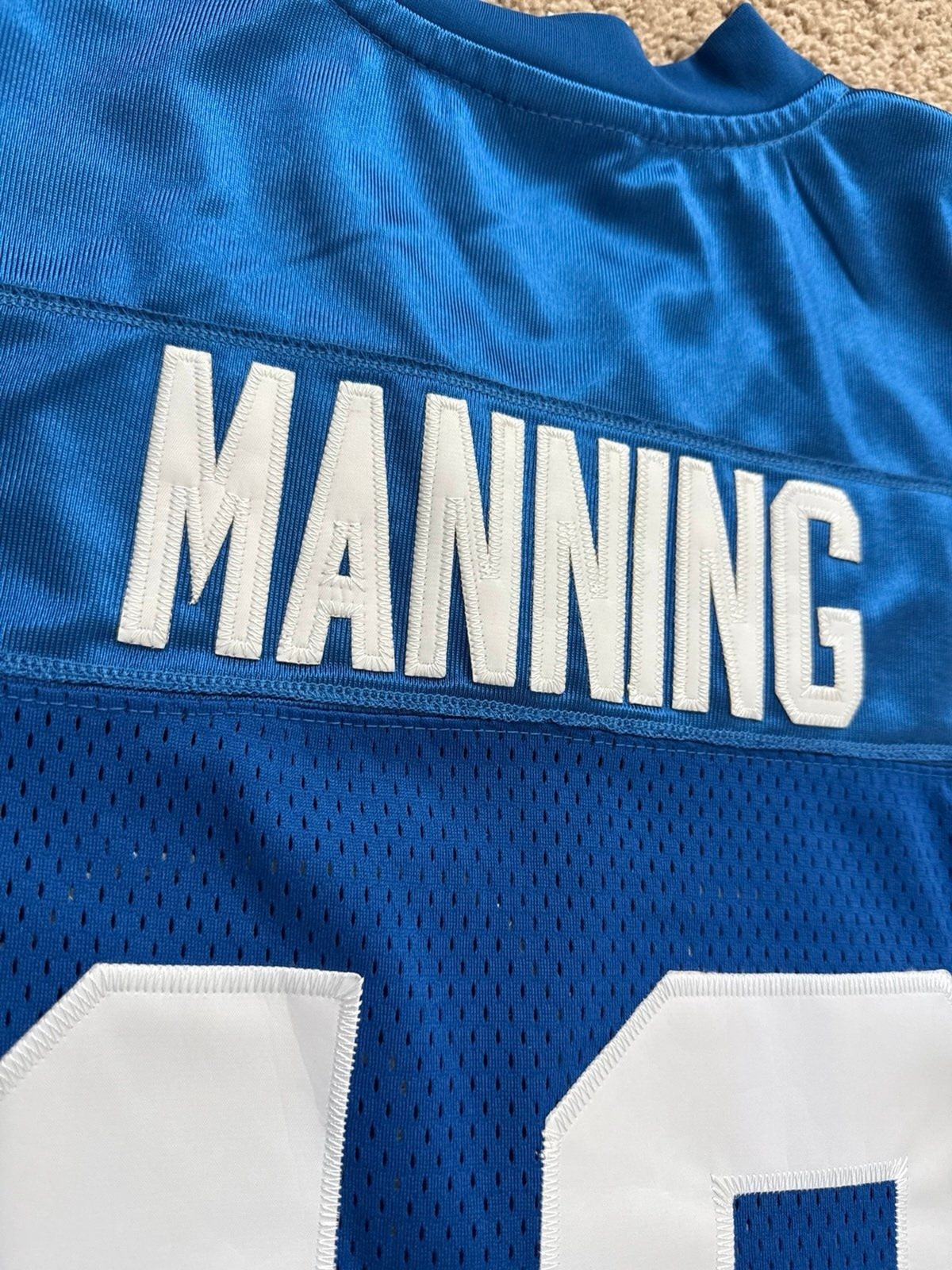 RARE Vintage Peyton Manning Captain Patch Indiana… - image 9