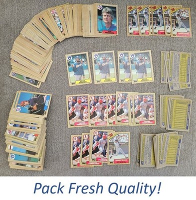 1987 Topps Baseball (Minor Stars), U-Pick, Complete Your Set (NM/NM+)