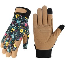 Tavaleu Gardening Gloves for Women, Thorn Proof Puncture Medium, Black