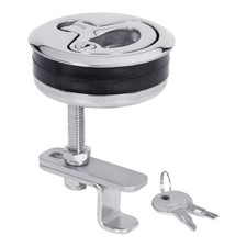 White Water 7155SLK 316 SS Round Compression Latch 2-1/2" - Mirror Polish