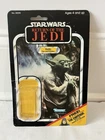 STAR WARS YODA JEDI MASTER 65 CARDBACK W/ ATTCH BUBBLE KENNER VINTAGE 1983 CHINA