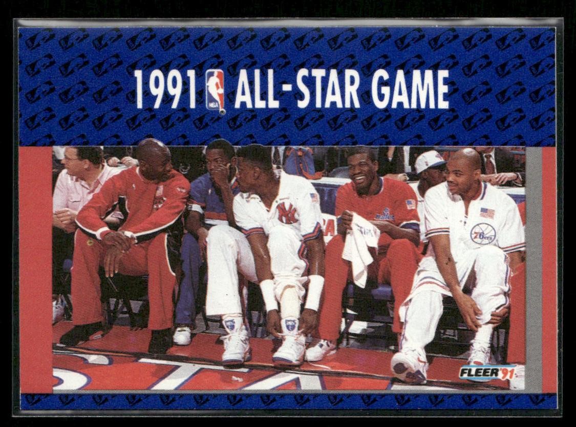 1991-92 Fleer #233 1991 All-Star Game