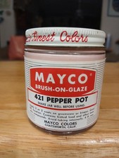Mayco Ceramic Glaze #421 Pepper Pot NOS