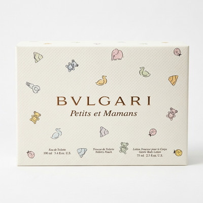BVLGARI PETITS ET MAMANS GIFT SET EAU DE TOILETTE SPRAY 100 ML / 3.4 FL OZ