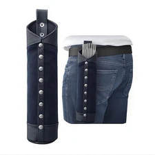 Canvas and Leather Welding Rod Bag,Canvas Rod Holder Welding Electrode Storag...