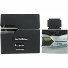 Al Haramain L'Aventure Intense by Al Haramain for Men Eau de Parfum Spray 3.4 oz