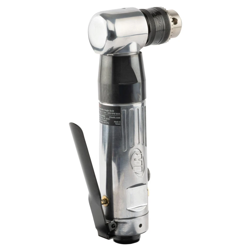 7807R-A — патрон с ключом 3/8 дюйма, реверсивная пневматическая дрель под прямым углом, 1800 об/мин, 0,33 л. с. - Изображение 3 из 4