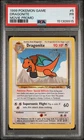 1999 POKEMON GAME MOVIE MOVIE PROMO #5 DRAGONITE PSA 1