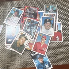 Bowman 1989 MLB Baseball Card Lot 60 Cards Joe Niekro Willie McGee Yankees